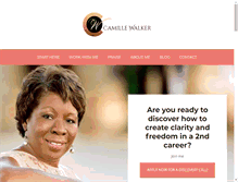 Tablet Screenshot of camillewalker.com